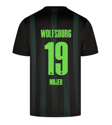 Wolfsburg Lovro Majer #19 Segunda Equipación 2024-25 Manga Corta